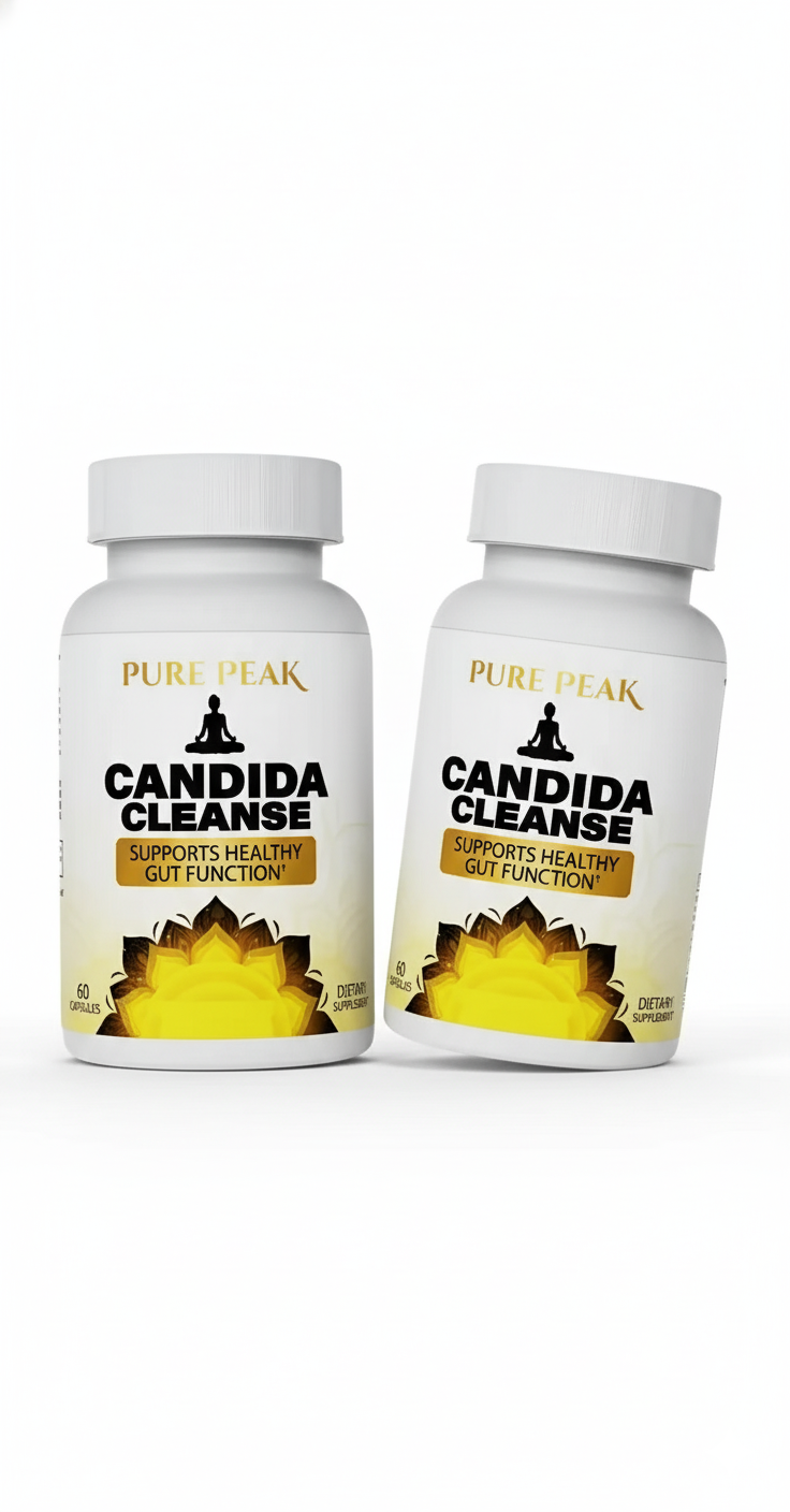 Candida Cleanse Capsulas Pure Peak Natural